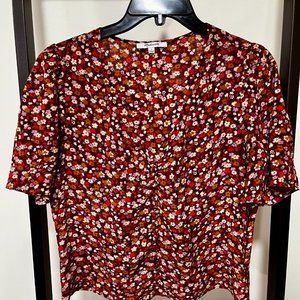 Madewell Floral Blouse